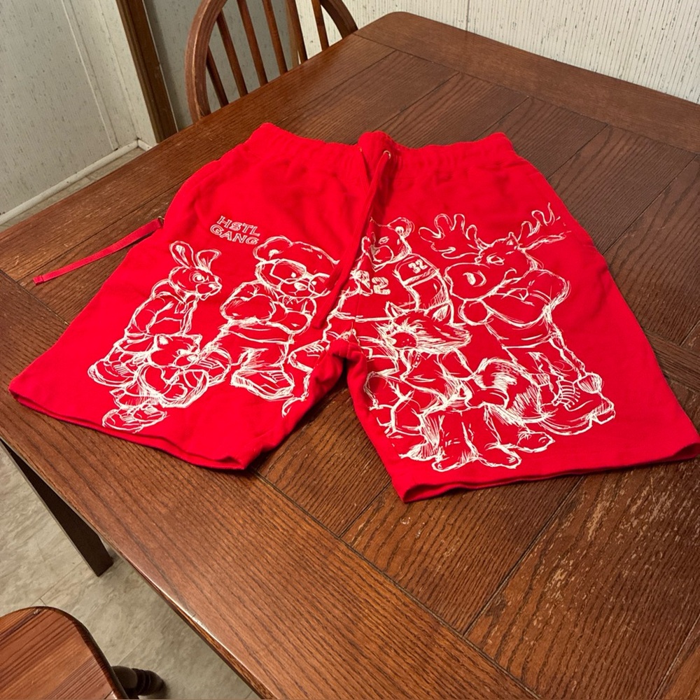 Hustle Gang Men’s 2X Graphic Shorts